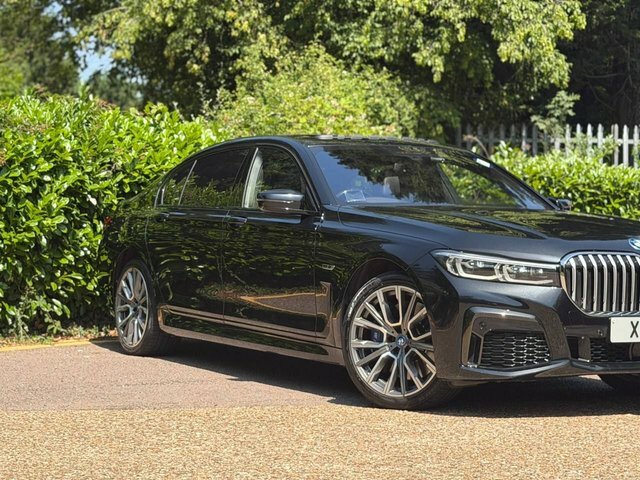 BMW 7 Series 745Le Xdrive Blue #78