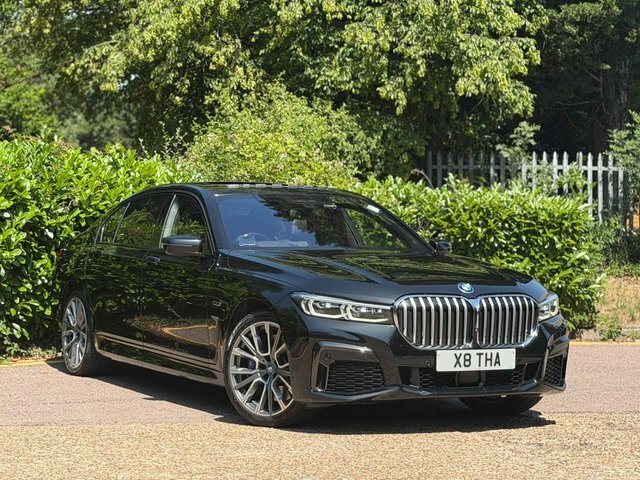 BMW 7 Series 745Le Xdrive Blue #74