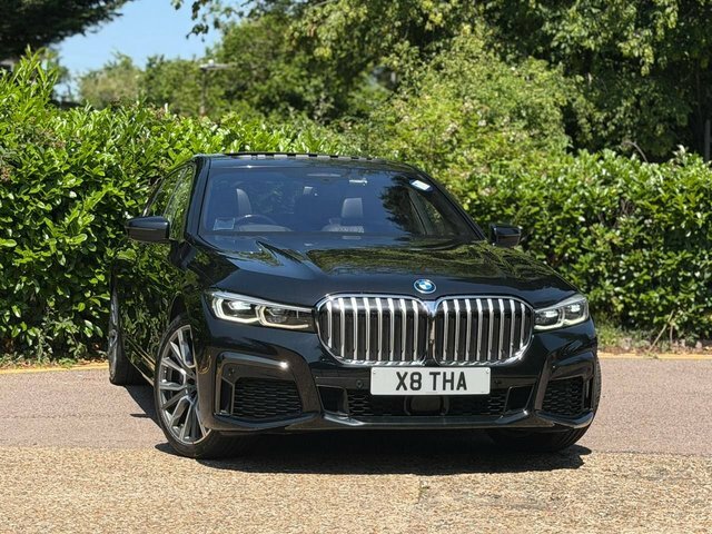 BMW 7 Series 745Le Xdrive Blue #76