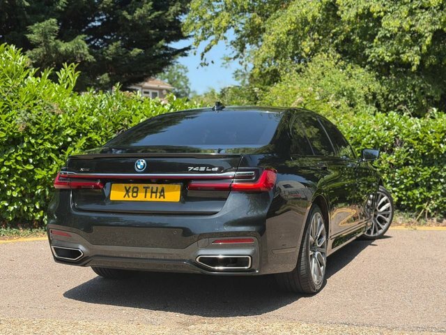 BMW 7 Series 745Le Xdrive Blue #90