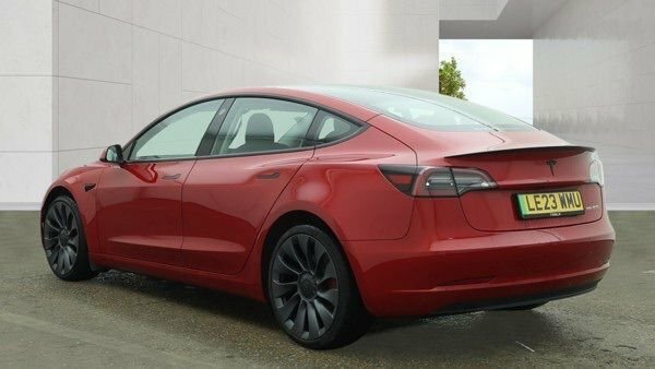 Tesla Model 3 Dual Motor Performance Saloon Red #5
