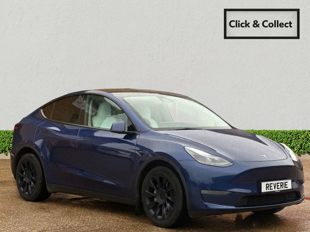 Tesla Model Y Dual Motor Long Range Suv 4Wde Blue
