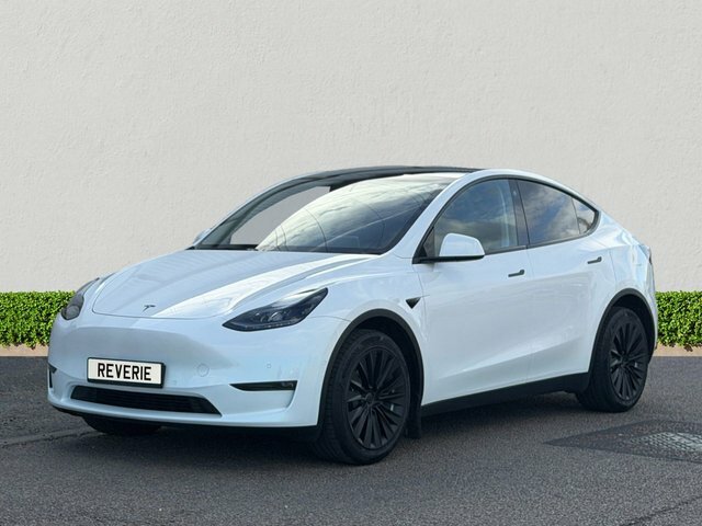 Tesla Model Y Dual Motor Long Range Suv 4Wde White #3