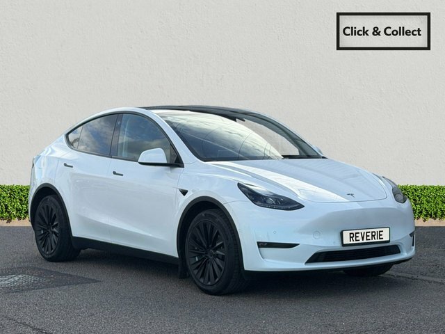 Tesla Model Y Dual Motor Long Range Suv 4Wde White
