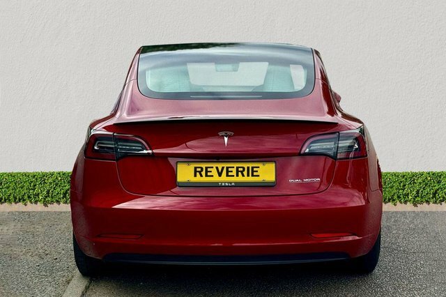 Tesla Model 3 Dual Motor Performance Saloon Red #6