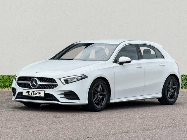Mercedes-Benz A Class 1.3 A180 Amg Line Hatchback 7G-dct Euro White #3