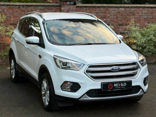 Ford Kuga 2018 1.5 Tdci Titanium Suv Euro YL68CUY White #3