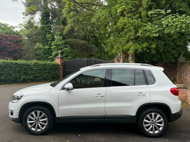 Volkswagen Tiguan Tdi Bluemotion Tech Match White #2