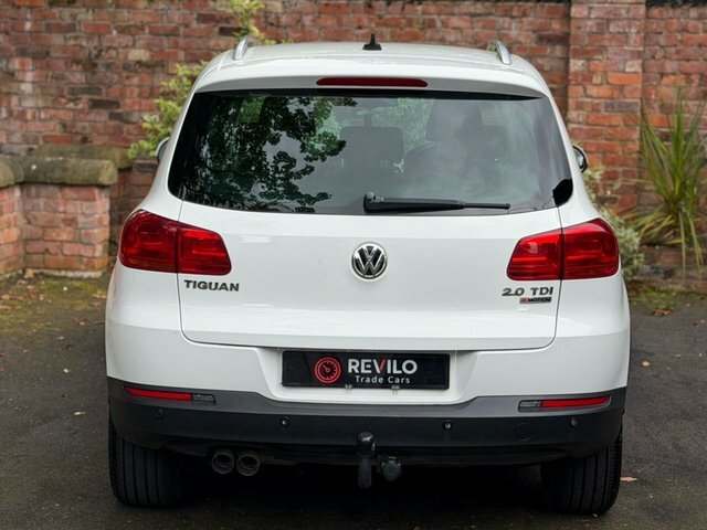 Volkswagen Tiguan Tdi Bluemotion Tech Match White #7