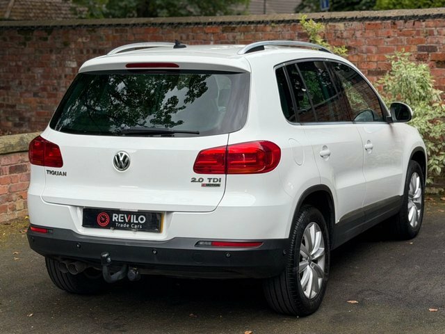 Volkswagen Tiguan Tdi Bluemotion Tech Match White #6