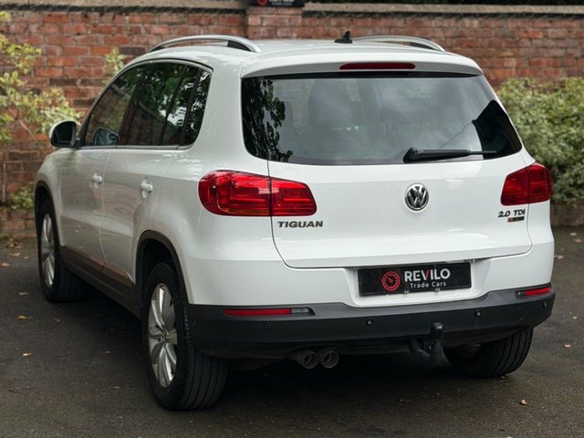 Volkswagen Tiguan Tdi Bluemotion Tech Match White #8