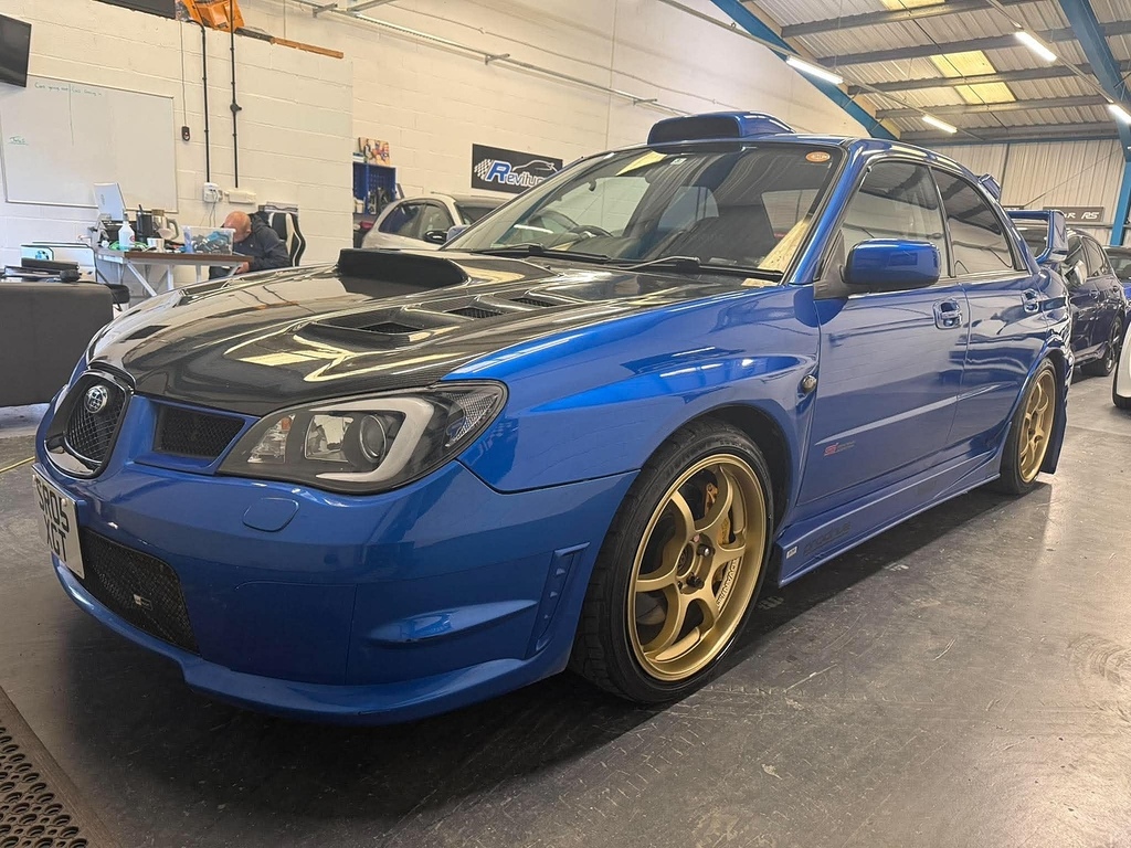 Subaru Impreza Blue #10