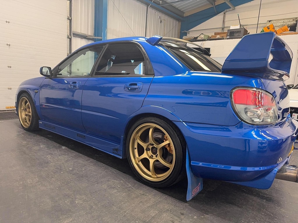 Subaru Impreza Blue #9