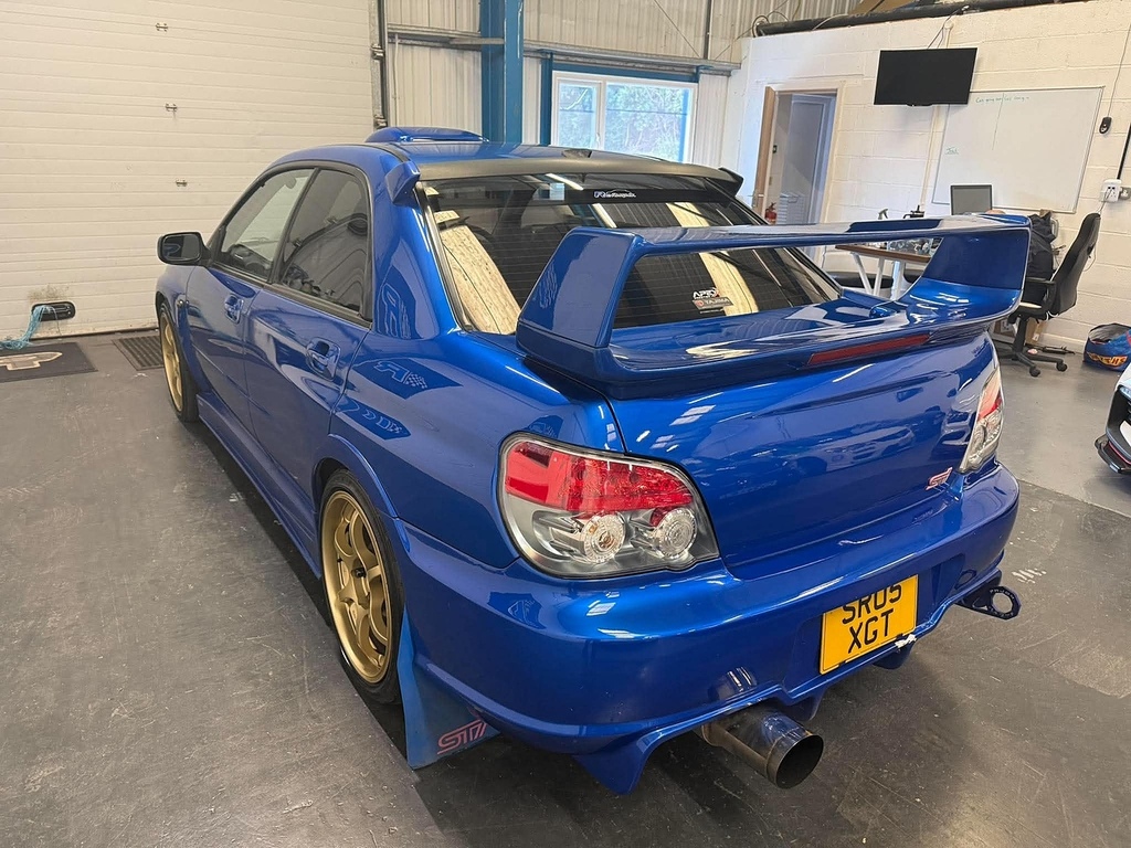 Subaru Impreza Blue #8
