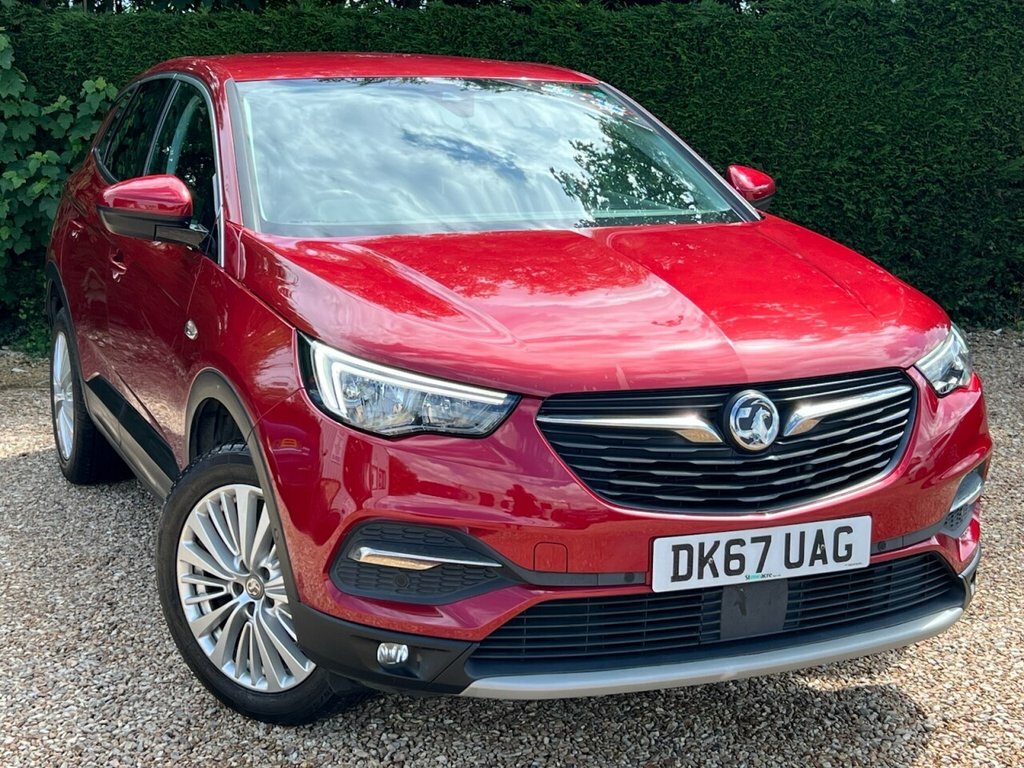 Vauxhall Grandland X 1.2L Sport Nav Red