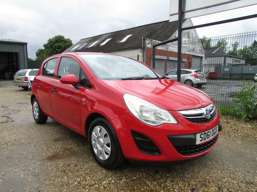 Vauxhall Corsa 1.2I Ecoflex 16V S Euro 5 S S Red