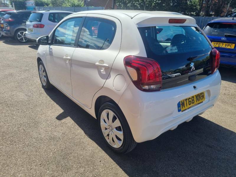 Peugeot 108 1.0 72 Active - 2018 68 MT68NKR White #6