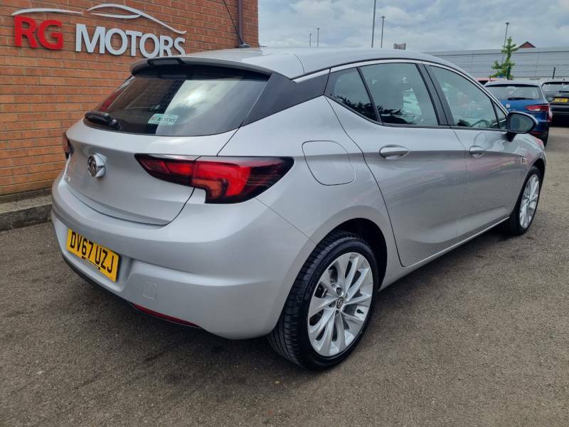 Vauxhall Astra 1.4I 16V Design - 2017 67 DV67UZJ Silver #4