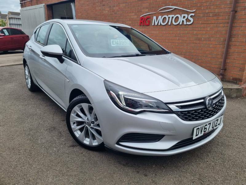 Vauxhall Astra 1.4I 16V Design - 2017 67 DV67UZJ Silver #2