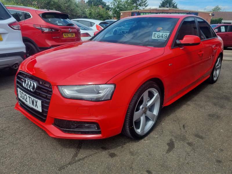 Audi A4 2.0 Tdi Black Edition Saloon Eur Black #14