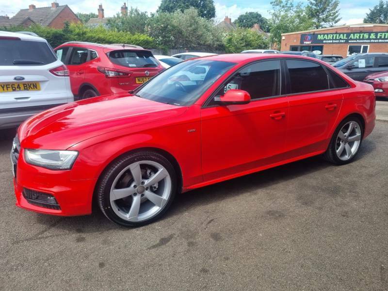 Audi A4 2.0 Tdi Black Edition Saloon Eur Black #12