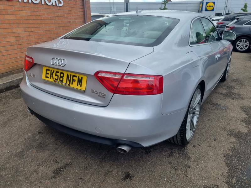 Audi A5 3.0 Tdi Quattro Sport Silver #4