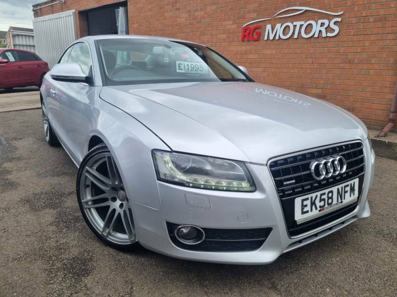 Audi A5 3.0 Tdi Quattro Sport Silver
