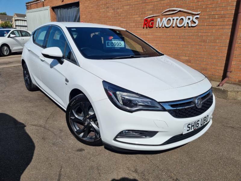 Vauxhall Astra 1.4T 16V 150 Sri - 2016 16 SH16UBO White #2