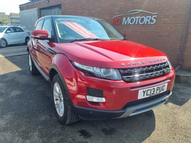 Land Rover Range Rover Evoque 2.2 Sd4 Pure Tech Pack Red