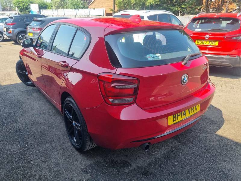 BMW 1 Series 116I Sport Red #5