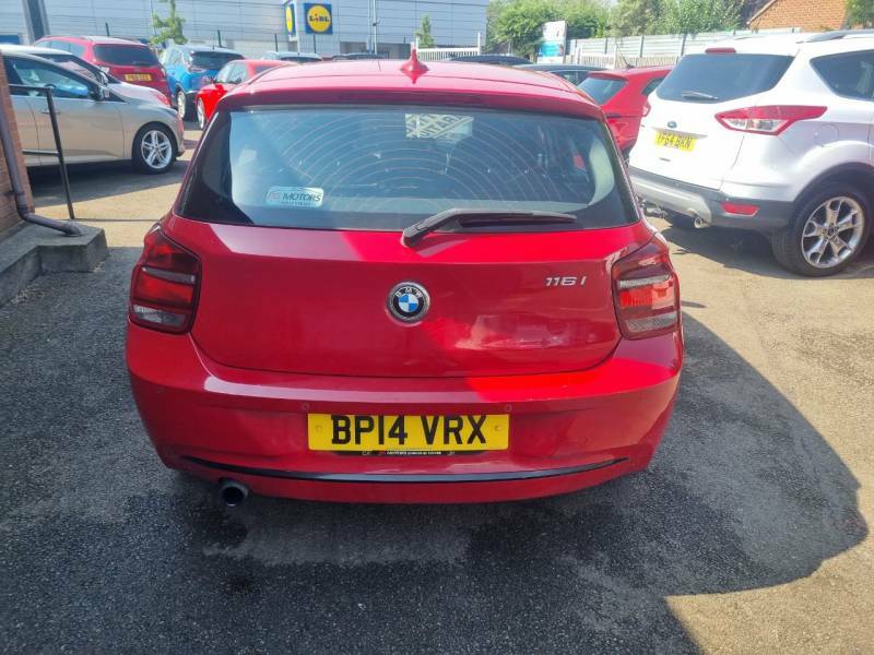 BMW 1 Series 116I Sport Red #4