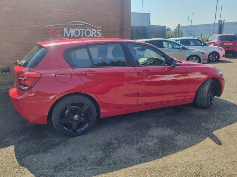 BMW 1 Series 116I Sport Red #2