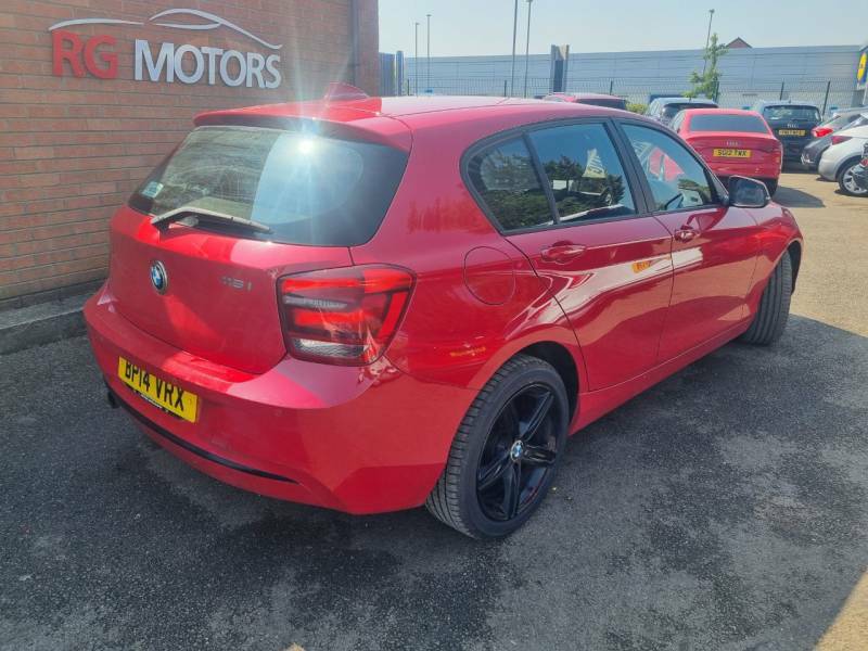 BMW 1 Series 116I Sport Red #3