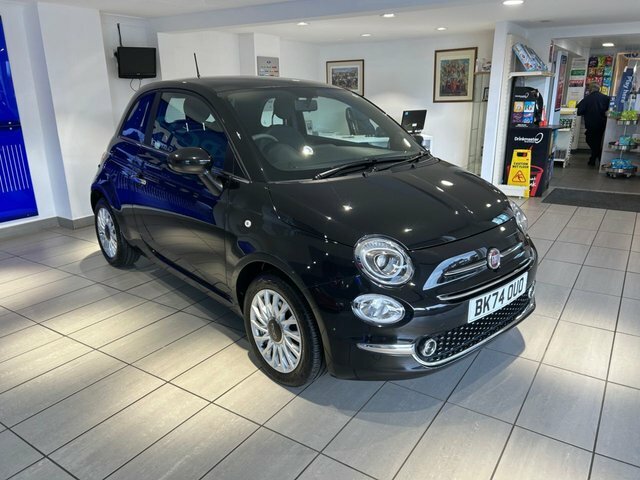 Fiat 500 Mhev Hatchback Black
