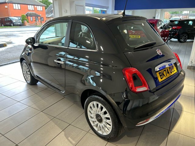 Fiat 500 Mhev Hatchback Black #3