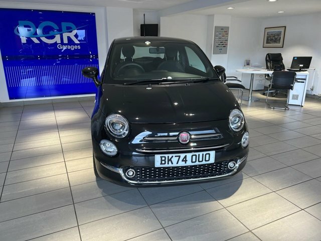 Fiat 500 Mhev Hatchback Black #4