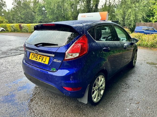Ford Fiesta Hatchback CP15FVJ Blue #4