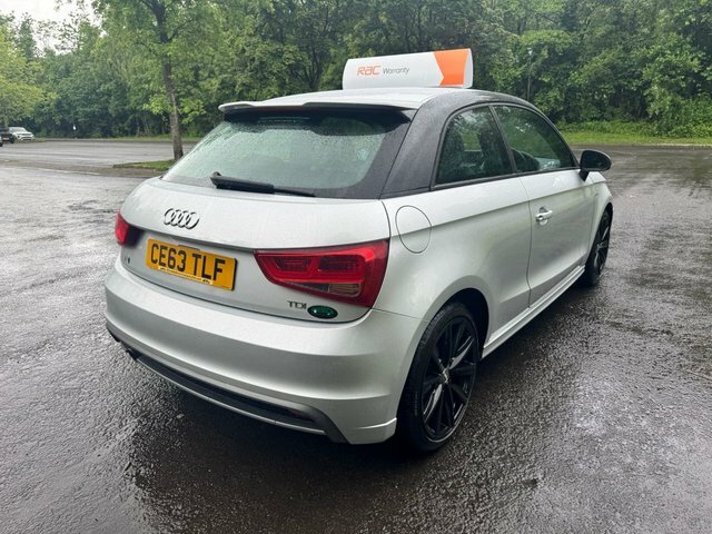 Audi A1 Hatchback CE63TLF Silver #4