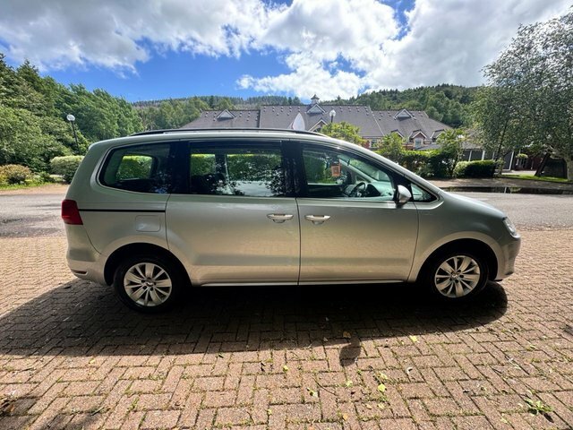 Volkswagen Sharan Mpv Silver #5