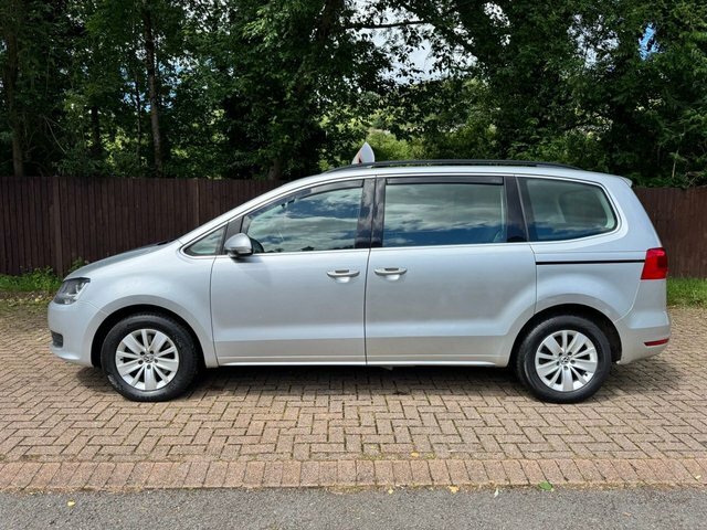 Volkswagen Sharan Mpv Silver #2