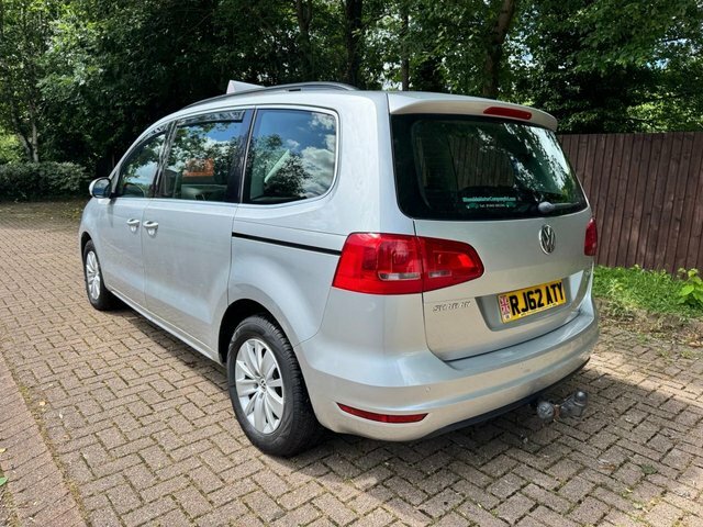 Volkswagen Sharan Mpv Silver #3