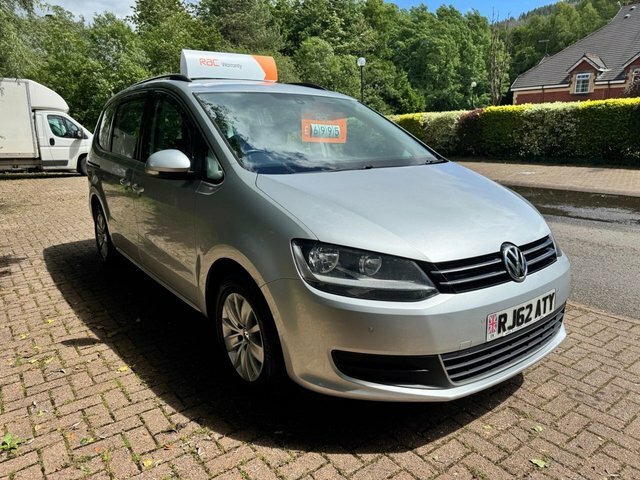 Volkswagen Sharan Mpv Silver #6