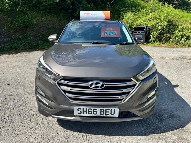 Hyundai Tucson Blue #8
