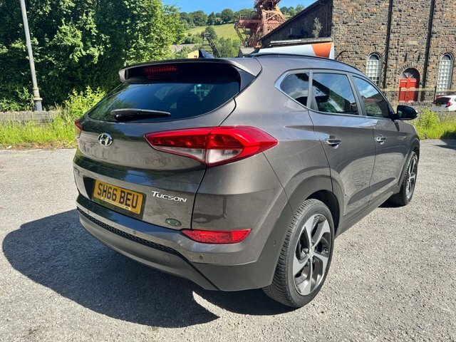 Hyundai Tucson Blue #4