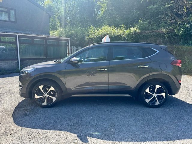 Hyundai Tucson Blue #2