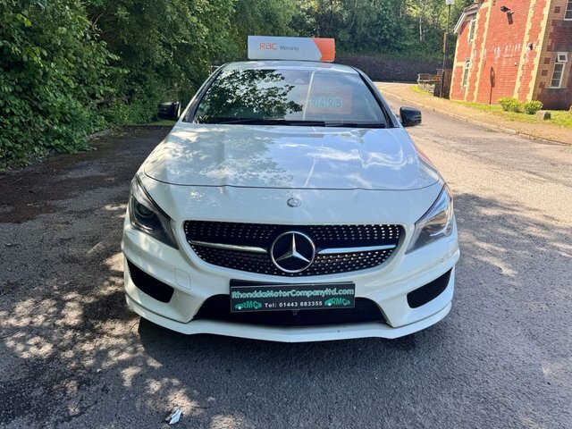 Mercedes-Benz CLA Class Saloon White #6