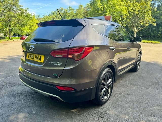 Hyundai Santa Fe Crdi Premium Se Brown #4