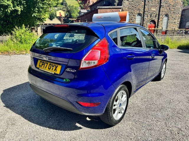 Ford Fiesta Hatchback CP17OYX Blue #4
