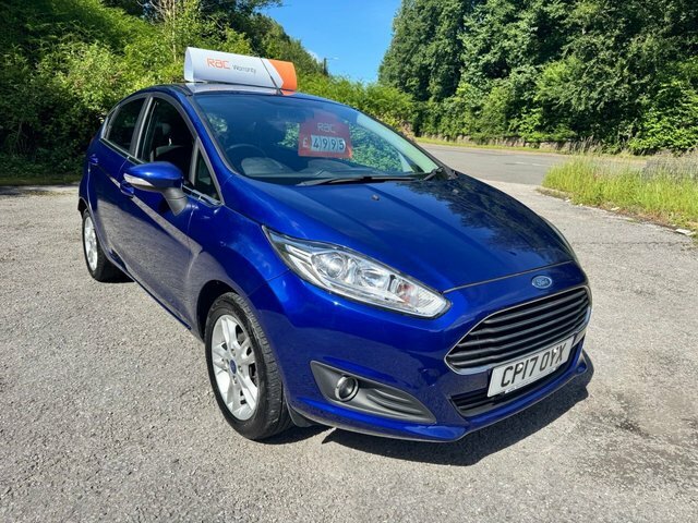Ford Fiesta Hatchback CP17OYX Blue #6