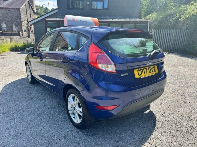 Ford Fiesta Hatchback CP17OYX Blue #3